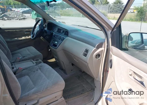 2002 Honda Odyssey Ex z USA, uszkodzony, nr VIN 2HKRL18652H522285